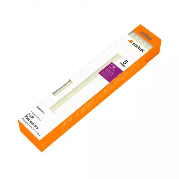 Патрони за топло лепене STEINEL Tools Pro PUR ф11х250мм 5броя, комплект 5бр (125гр), в кутия