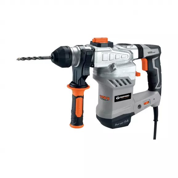 Перфоратор DAEWOO DARH32A, 1250W, 0-800об, 0-4000уд/мин, 6J, SDS-Plus