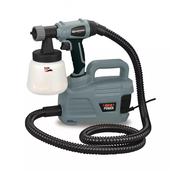 Пистолет бояджийски електрически DAEWOO DASP800, 800W, 900мл