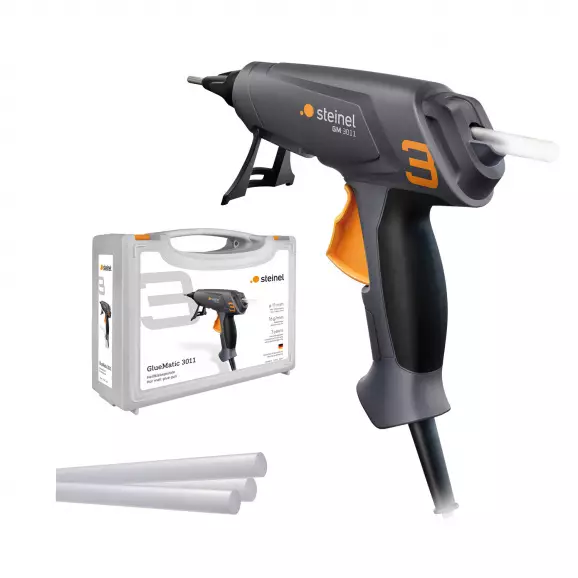 Пистолет за топло лепене STEINEL GlueMatic 3011 с Куфар, 45W, 200°C, 11мм