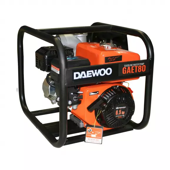 Помпа водна бензинова DAEWOO GAET80, 4.85kW, Q=933l/min, H=25m, 3