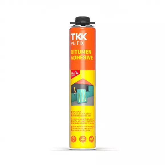 Пяна полиуретанова TKK BITUMEN ADHESIVE 750мл, лепило за битум
