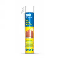 Пяна полиуретанова TKK Top Foam Winter 750мл, ръчна, зимна -5 градуса