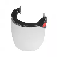 Шлем предпазен MILWAUKEE BOLT, прозрачен, поликарбонат