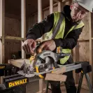 Акумулаторен циркулярен трион DEWALT DCS565P2-QW, 18V, 5.0Ah, Li-Ion, ф165х20мм, 4950об/мин, безчетков - small, 240027