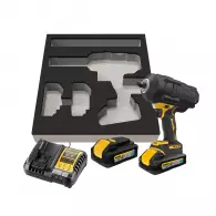Акумулаторен гайковерт ударен DEWALT DCF961H2G, 18V, 5.0Ah, Li-Ion, 1/2