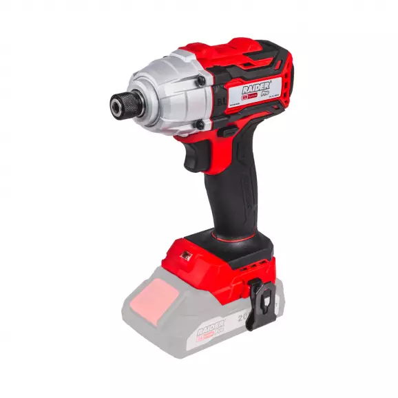 Акумулаторен гайковерт ударен RAIDER RDP-BCHID20 SOLO, 20V, 1.5-6.0Ah, Li-Ion, 1/4