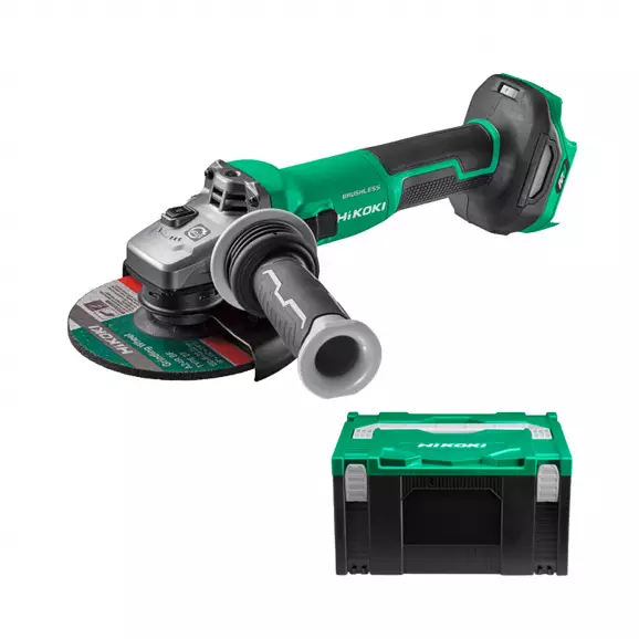 Акумулаторен ъглошлайф HITACHI/HIKOKI G3615DVE, 36V, 2.0-5.0Ah, Li-Ion, ф150мм