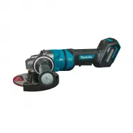 Акумулаторен ъглошлайф MAKITA GA051GZ, 40V, 2.0-8.0Ah, Li-Ion, ф150мм, безчетков