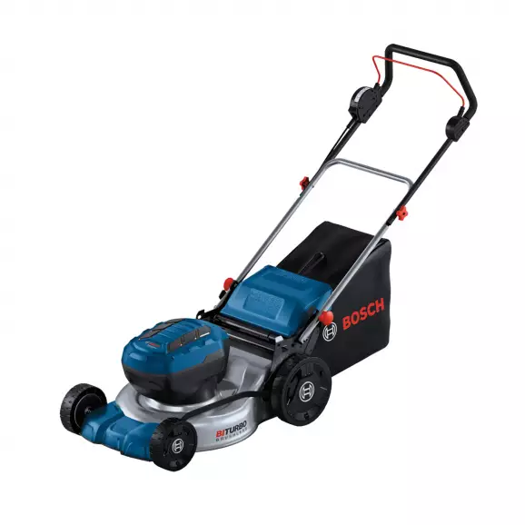 Акумулаторна косачка BOSCH GRA 18V2-46 Solo, 18+18V, 2.0-6.0Ah, Li-Ion, 460мм, безчетков мотор