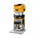 Акумулаторна оберфреза DEWALT DCW600N-XJ, 18V, 1.5-5.0Ah, 16000-25000об/мин, ф6, 8мм, безчетков - small, 240088
