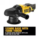 Акумулаторна полирмашина DEWALT DCM848N, 18V, 1.5-5.0Ah, Li-Ion, ф125мм, безчетков - small, 239774