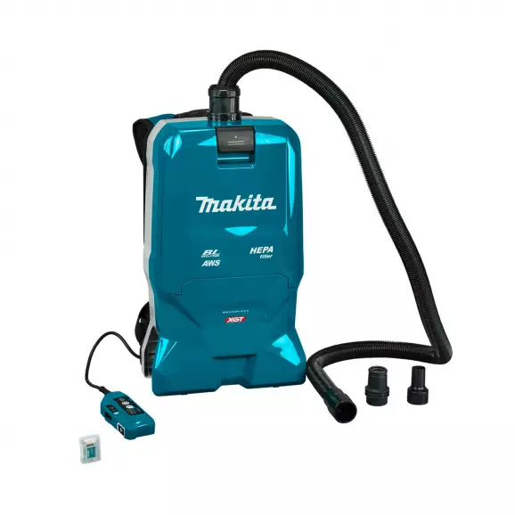Акумулаторна прахосмукачка MAKITA VC012GZ01, 40+40V, -Ah, Li-Ion, 2100л/мин, безчетков