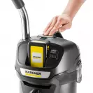 Акумулаторна прахосмукачка за пепел KARCHER AD 2 Battery Set, 18V, 2.5Ah, Li-Ion, -л/мин, 14л - small, 248201
