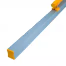 Алуминиев правоъгълен мастар MARSHALLTOWN Ezyscreed 1219мм, с либела - small, 249302