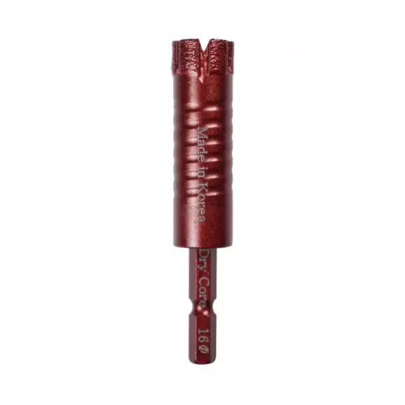 Боркорона с прахообразен диамант KODIA TORNADO DRY CORE DRILL 16/45мм, захват 1/4