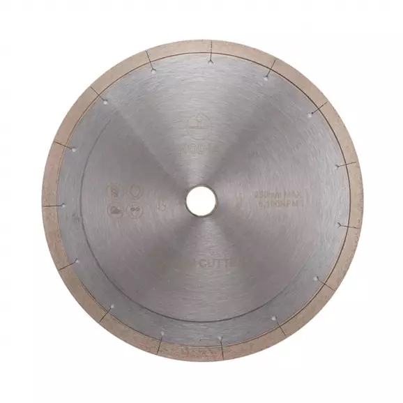 Диск диамантен KODIA DF RIM CUTTER PG 250х1.2x22.23/25.4мм, за гранитогрес и порцелан, мокро рязане
