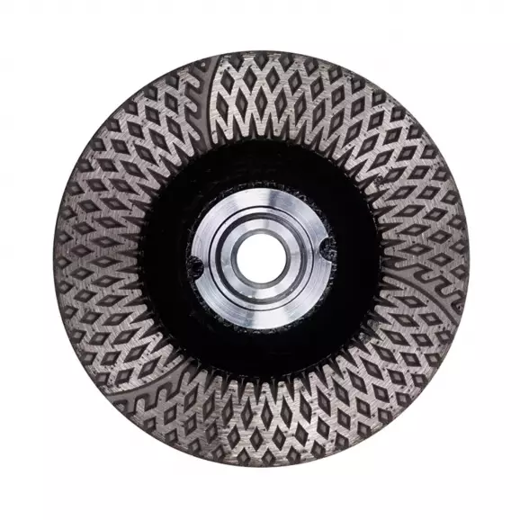 Диск диамантен KODIA FIBER CUP, MESH TYPE 100x8.3мм/M14, за шлайфане на гранит, мрамор, сухо и мокро шлайфане