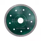 Диск диамантен KODIA MASS TURBO 125х1.3x22.23мм, за керамика, гранитогрес, порцелан, сухо и мокро рязане - small