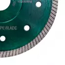 Диск диамантен KODIA MASS TURBO 125х1.3x22.23мм, за керамика, гранитогрес, порцелан, сухо и мокро рязане - small, 246587