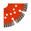 Диск диамантен KODIA SINTERED TURBO PERFORATED 125х2.2x22.23мм, за бетон, замазка, тухли, керемиди, сухо рязане - small, 246641