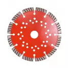 Диск диамантен KODIA SINTERED TURBO PERFORATED 150х2.2x22.23мм, за бетон, замазка, тухли, керемиди, сухо рязане - small, 246643