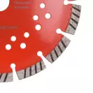 Диск диамантен KODIA SINTERED TURBO PERFORATED 180х2.8x22.23мм, за бетон, замазка, тухли, керемиди, сухо рязане - small, 246662