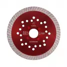 Диск диамантен KODIA ULTRA SUPER TURBO 125х2.3x22.23мм, за гранит, сухо и мокро рязане - small
