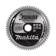 Диск с твърдосплавни пластини MAKITA SPECIALIZED 216/2.0/30 Z=60, за дървесина (композитен декинг)