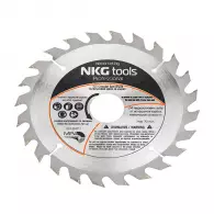 Диск с твърдосплавни пластини NKGtools 190/1.5/30 Z=24, за дървесина