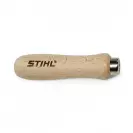 Дръжка за пила STIHL ф2.7мм, дървена, за плоски и обли - small