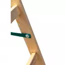 Дървена стълба TEX STAR 2x5, 1460мм, двустранна, домашна употреба - small, 256682