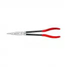 Жустерни клещи KNIPEX 280мм, прави, CrV, удължени полу-кръгли челюсти, еднокомпонентна дръжка - small