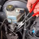 Жустерни клещи KNIPEX 280мм, прави, CrV, удължени полу-кръгли челюсти, еднокомпонентна дръжка - small, 243721