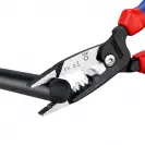 Клещи кербовъчни KNIPEX 0.75-6мм2, за изолирани кабелни накрайници, двукомпонентни дръжки - small, 243716