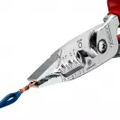 Клещи кербовъчни KNIPEX 0.75-6мм2, за изолирани кабелни накрайници, двукомпонентни дръжки - small, 243718