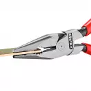 Клещи комбинирани KNIPEX 185мм, ф3.0/3.8мм, ф13мм/25мм2, CS, еднокомпонентна дръжка - small, 243759