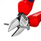 Клещи резачки KNIPEX ф1.8-2.5/140мм 1000V, VS, двукомпонентна дръжка - small, 243736