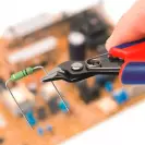 Клещи резачки KNIPEX ф1.8-2.5/140мм 1000V, VS, двукомпонентна дръжка - small, 243741