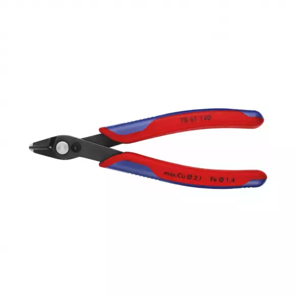 Клещи резачки за електроника KNIPEX ф1.4/140мм, двукомпонентнa дръжкa