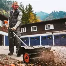 Комби инструмент STIHL KW-KM, ролкова метла с предпазител - small, 250106