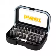 Комплект накрайници DEWALT 31части, PH, PZ, SB, TX, шестостен с магнитен държач