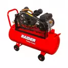 Компресор RAIDER RD-AC17, 100l, 8bar, 170 l/min, 1.5kW, 2.0hp, 230V - small