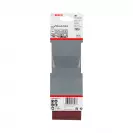 Лента безконечна BOSCH X440 75х533мм P80, за шлайфане на дърво и боя - small, 241317