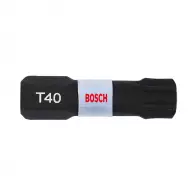 Накрайник BOSCH Impact Control TORX 40x25мм 2бр., C6.3, 1/4