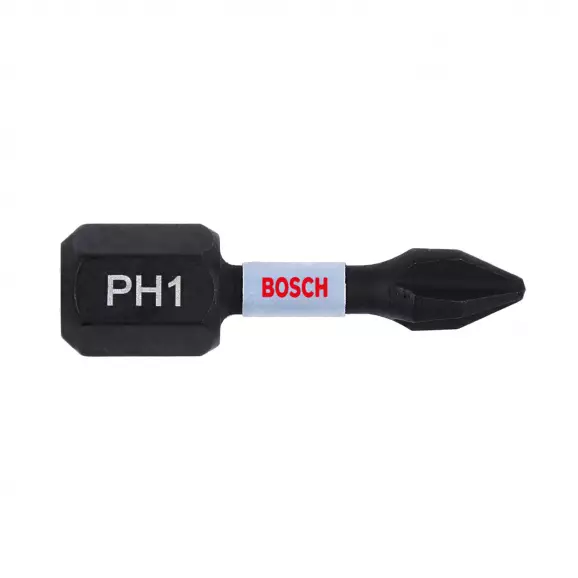 Накрайник кръстат BOSCH Impact Control PH 1x25мм 2бр., C6.3, 1/4