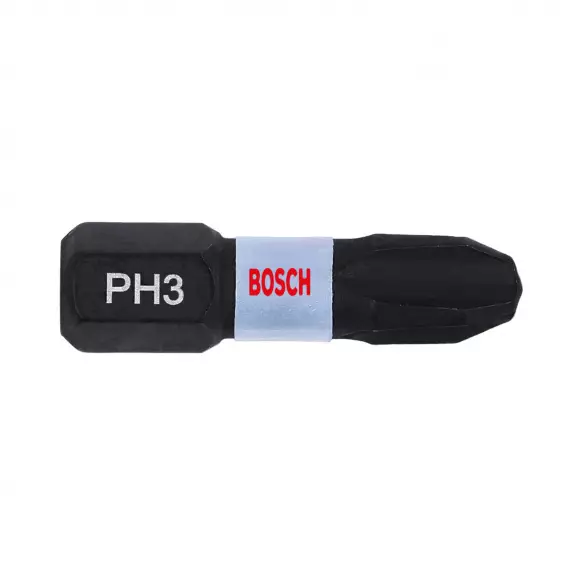 Накрайник кръстат BOSCH Impact Control PH 3x25мм 2бр., C6.3, 1/4