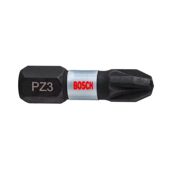 Накрайник кръстат BOSCH Impact Control PZ 3x25мм 2бр., C6.3, 1/4