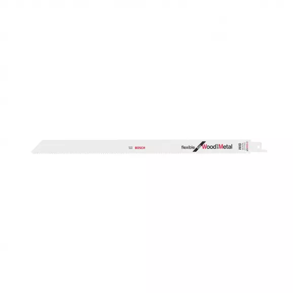 Нож за ел.ножовка BOSCH S 1222 VF 1.8-2.6х300/250мм, за дървесина с пирони, BiM, захват универсален