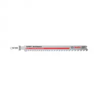 Нож за прободен трион BOSCH Expert Multi Material T367XHM 3.5-5.0х132/65мм 3броя, за универсално приложение, Carbide, Т-захват, праволинейно рязане